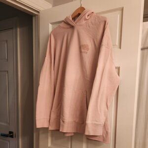 Roots Women's Light Pink Hoodie - Size XXL